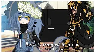 Beta is Locked in a car // Jurassic World // Au // Ft. Blue & Ripper // Meme //