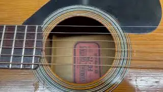 Yamaha FG-75 Rehab: The Surfboard Guitar