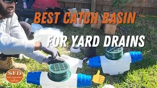 Best Catch basin for yard drains| See why we use FDM's catch basin for our systems #drain