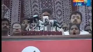 JSQM Freedom March 2012 Exclusive Full Report By Sindh Tv News Must Watch