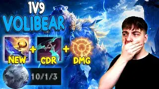 TEN BUILD JEST NIELEGALNY ⚡ VOLIBEAR TOP SEASON 16 | League of Legends