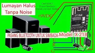 Pasang Bluetooth simbada Halus tanpa Noise