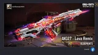 *365* DAYS FINALLY GOT THE AK117 LAVA REMIX🔥🔥#codm #richforever444codm #codmobile #callofdutymobile 