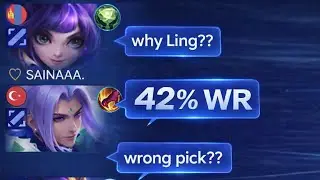 42% винрейт Лексуро? Я &laquo;случайно&raquo; выбрал Линга 😭MLBB