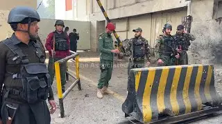Suicide bombers strike security force headquarters in northwestern Pakistan, killing three officers