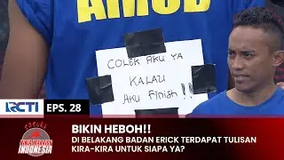 HEBOH!! Ada Kata-Kata Dibalik Badan Erick | SASUKE NINJA WARRIOR INDONESIA | PART 3