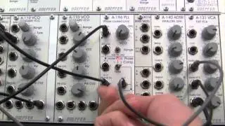 Doepfer A196 PLL- Experiments with the Phase Locked Loop- Low Pass Filter and CV triggering Part Two