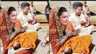 Parineeti Chopra Raghav Chadha baby boy naamkaran function moments! Puja in Delhi house