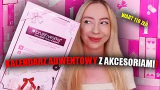 KALENDARZ Z AKCESORIAMI DO MAKIJAŻU I WŁOSÓW! | BRUSHWORKS KALENDARZ ADWENTOWY 2025