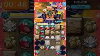 Pokemon Shuffle Mobile - Noivern Updated Pre-Stage 106 ITEMLESS S Rank