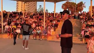 Macshane Freestyle Rapping Live at Scarborough Sunset Markets! 2025