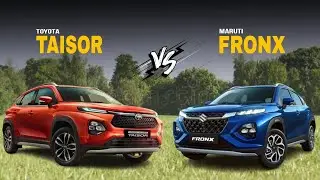 Toyota Taisor vs Maruti Fronx | Detailed Comparison