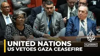 US veto sinks Algeria&rsquo;s ceasefire resolution at UN Security Council