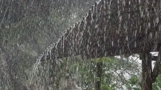 Rain So Heavy Your Mind Finally Goes Quiet 🌧️ Heavy Rain Sounds for Sleep