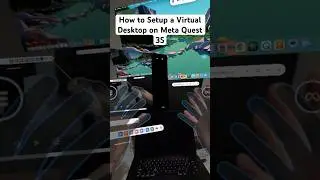 Как использовать Meta Quest 3S в качестве виртуального рабочего стола (настройка дополненной реал...