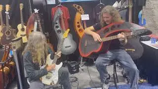 Michael Lee Firkins Jam @ Big Johnson Bass Booth NAMM 2026 | Dreams