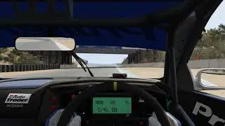 Nissan Primera Driving Cam at Laguna Seca