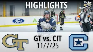HIGHLIGHTS: Georgia Tech vs. The Citadel | ACC Hockey | 9/7/25