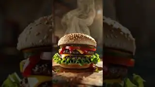 The Ultimate Juicy Burger Build 🍔 | Taste the Freshness at GreenBite