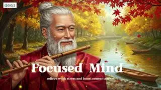 Zen Meditation | Japanese Bamboo Flute focusmind | Work Stress? Find Calm and Focus