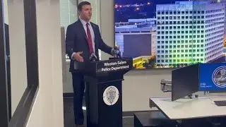 N.C. Attorney General Jeff Jackson praises the WSPD's Real Time Crime Center