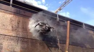 Combijet RJE1000 Robot - Blasting Barge