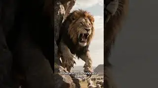 David and The Lion #bibleshorts #walkinspiritoftheholyspirit #biblestory