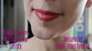 Rimmel Moisture Renew Lipstick Application
