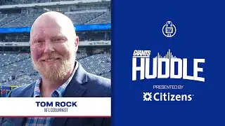NFL Reporter Tom Rock | Giants Huddle | New York Giants