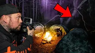STALKED IN THE WOODS | HAUNTED CAMPING EPPING FOREST