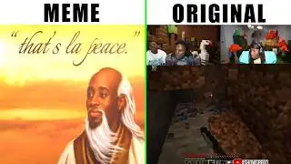 That's La Peace Kai Cenat Original vs Meme