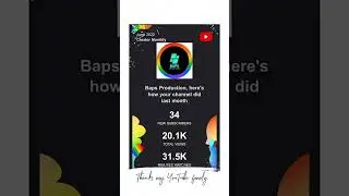 June 2022 channel growth summary#channelgrowth #youtubestats #creatorsupport