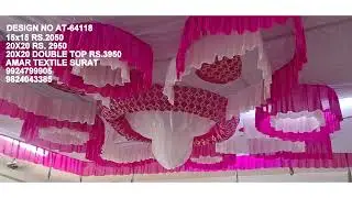 Exclusive Ceiling Fabric for Wedding Mandaps 9924799905 CALL NOW