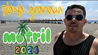 4K📍🇪🇸PLAYA GRANADA  MOTRIL 2025🤿🛶