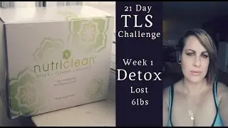Lost 6lbs!!! Nutriclean 7 day detox - Weightloss Journey Vlog#1