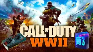 i3 9100f+rx470 Call of Duty: WWII