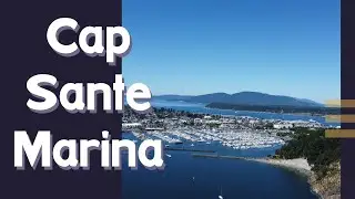 Cap Sante Marina and Anacortes Drone Overview
