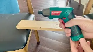 Gets the Job Done. Hychika Cordless Screwdriver Review