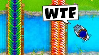 Bloons TD Battles, But The Game Decides Our Strategy...