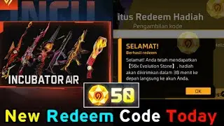 Indonesia Server New Redeem Code Today 😍 Garena Free Fire