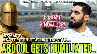 CP vs Abdool Syrian - Abdool Gets Humiliated...He Can't Answer For Simple Question...