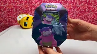 Opening Pokemon V Forces Tin | Galarian Slowbro V | Pokemon Cards and Chill