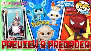 *NEW* Funko Pops - Marvel Selects (Spider-Man & Spider Gwen) + Pok&eacute;mon Funko Pops!