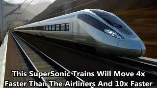 China's SuperSonic Train Travels In 4000Km/h Speed - TFlight