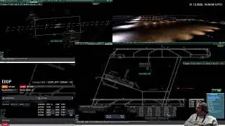 ATC | Leipzig Ground / Tower | VATSIM | 4k