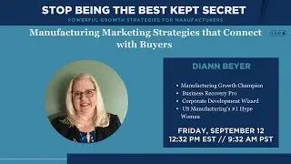 Manufacturing Marketing Strategies that Connect with Buyers