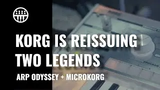 Korg&acute;s Reissue  of the Microkorg & Arp Odyssey | Superbooth 23 | Thomann