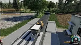 Rozrzucanie wapna na pola🚜 | Mod | Farming Simulator 19🚜 (Mapa: Masna Dolina🗺️) PlayStation 4 🎮