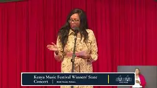 Kenya Music Festival Winners' State Concert, State House, Nakuru.