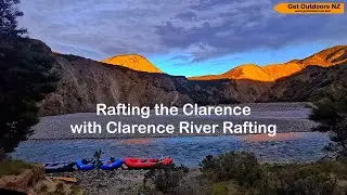 Rafting the Clarence river, South Island New Zealand
